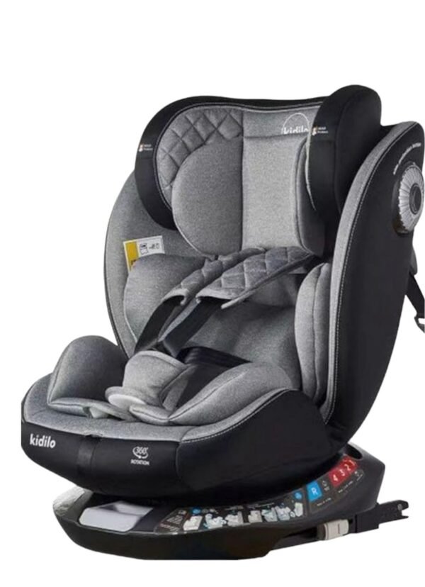 (Kidilo) مقعد سيارة دوار قابل للتحويل - آمن ومتعدد الاستخدامات ومريح لجميع الأعمارKidilo Rotating Convertible Car Seat - Safe, Versatile, and Comfortable for All Ages