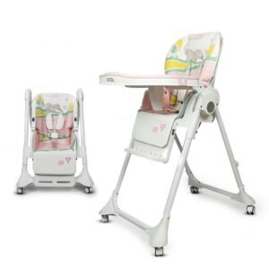 "(Burbay) كرسي مرتفع - قابل للتعديل، مريح، ومتحرك ليناسب وقت تناول طعام طفلك"“Burbay High Chair – Adjustable, Comfortable, and Mobile for Your Baby’s Mealtime”