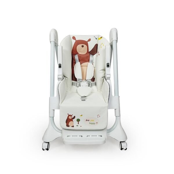 "(Burbay) كرسي مرتفع - قابل للتعديل، مريح، ومتحرك ليناسب وقت تناول طعام طفلك"“Burbay High Chair – Adjustable, Comfortable, and Mobile for Your Baby’s Mealtime” - Image 9