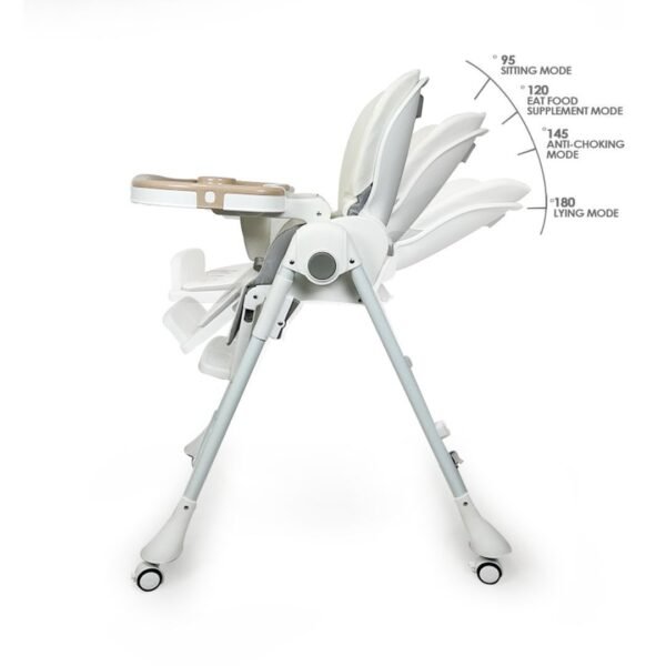 "(Burbay) كرسي مرتفع - قابل للتعديل، مريح، ومتحرك ليناسب وقت تناول طعام طفلك"“Burbay High Chair – Adjustable, Comfortable, and Mobile for Your Baby’s Mealtime” - Image 7