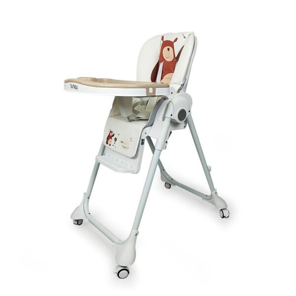 "(Burbay) كرسي مرتفع - قابل للتعديل، مريح، ومتحرك ليناسب وقت تناول طعام طفلك"“Burbay High Chair – Adjustable, Comfortable, and Mobile for Your Baby’s Mealtime” - Image 8