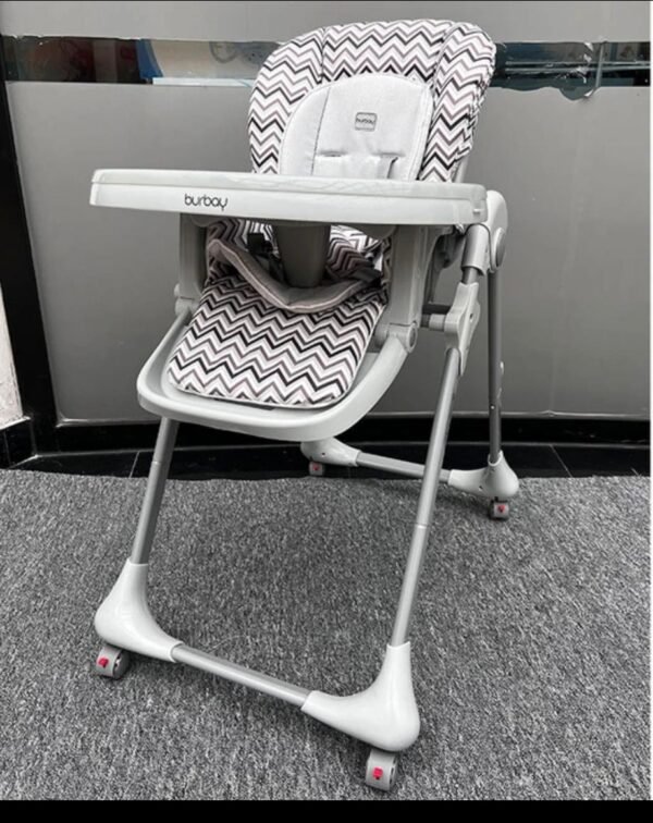 مرن و مريح ومحمول لوقت تناول طعام طفلك Burbay  كرسي      “Burbay High Chair – Flexible, Cozy, and Portable for Your Baby’s Mealtime” - Image 2