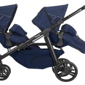 أنيقة وعملية لثنائي الصغير Bravi Twin عربة الاطفال   "Bravi Twin Stroller – Stylish and Functional for Your Little Duo"